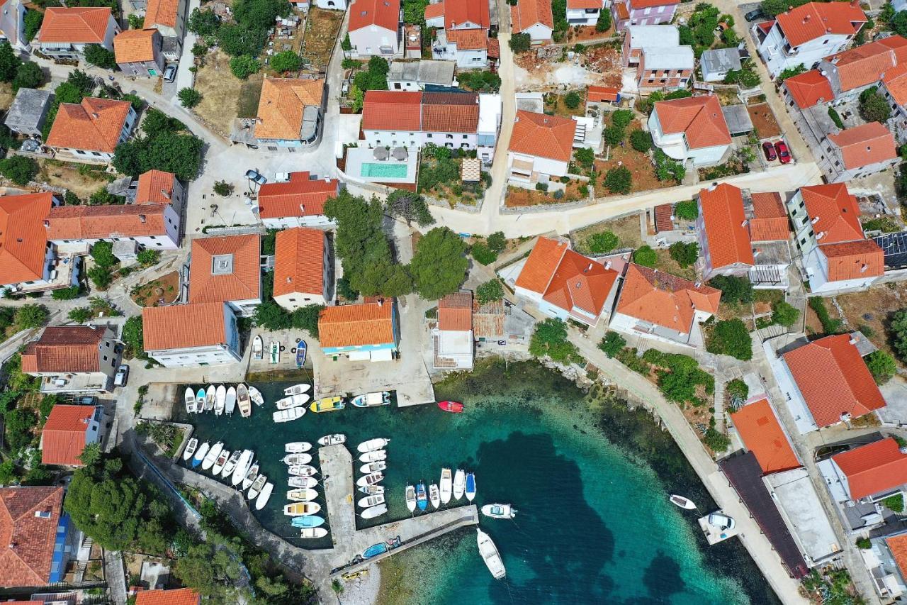 Villa Mira With A Heated Pool And A Sea View Bozava Exterior photo